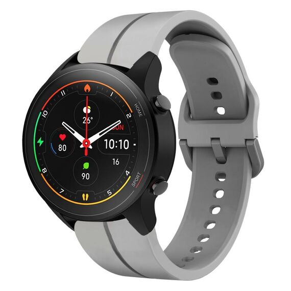 Per cinturino in silicone Xiaomi MI Watch S1 Pro 22mm Loop (grigio)