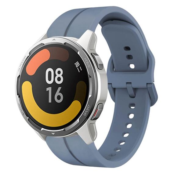 Per Xiaomi MI Watch Color 2 Cinturino in silicone da 22 mm con cinturino (blu)