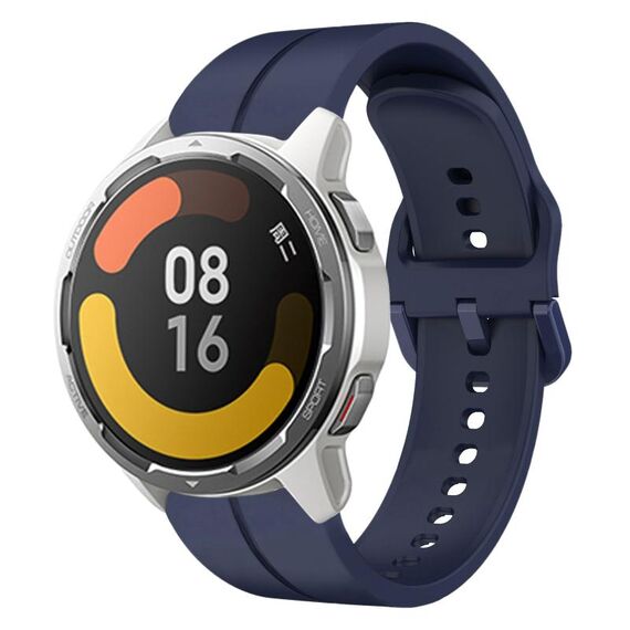 Per cinturino in silicone Xiaomi MI Watch Color 2 22mm Loop (blu navy)
