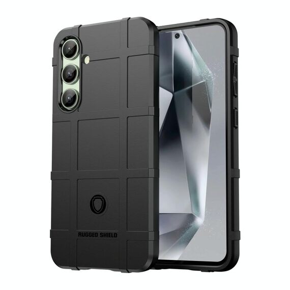 Per Samsung Galaxy S24 FE 5G Custodia per telefono TPU antiurto a copertura totale (nero)
