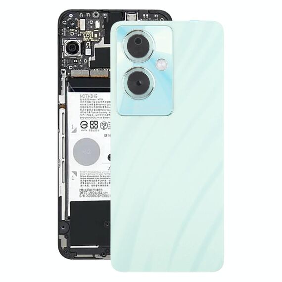Per OPPO A79 5G Cover posteriore batteria originale con obiettivo fotocamera (verde)