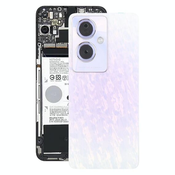 Per OPPO A79 5G Cover posteriore batteria originale con obiettivo fotocamera (viola)
