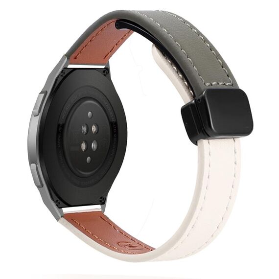 Cinturino in microfibra in pelle con fibbia magnetica sottile da 22 mm per Huawei Watch GT 2e (rosa Sakura)