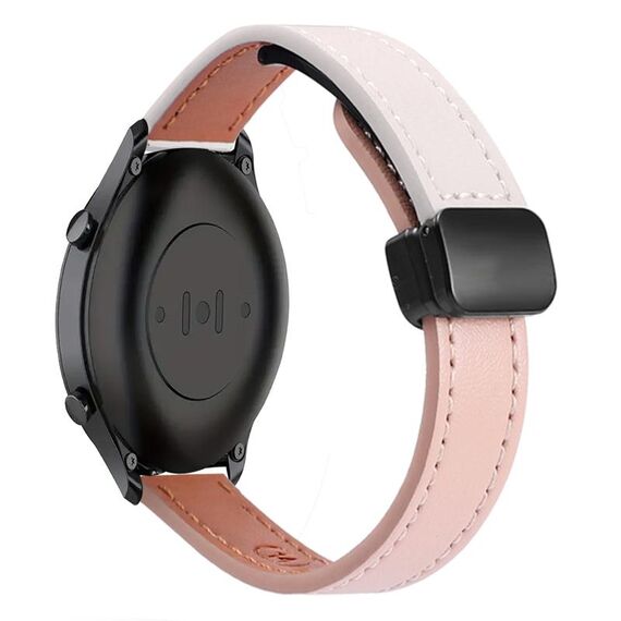 Per Xiaomi Watch S2 22mm Slim Magnetic Buckle Microfiber Leather Watch Band (Vitello Elephant Grigio)