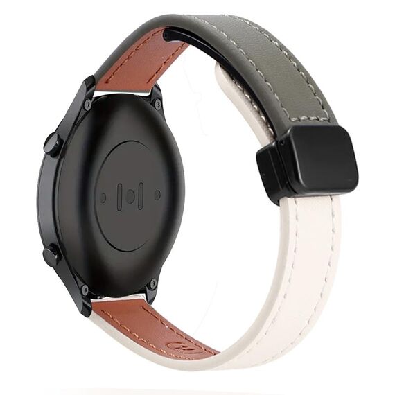 Per Xiaomi Watch S2 22mm Slim Cinturino in pelle microfibra con fibbia magnetica (rosa Sakura)