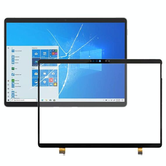Per Microsoft Surface Pro 8 1983 Touch Panel con adesivo OCA otticamente trasparente