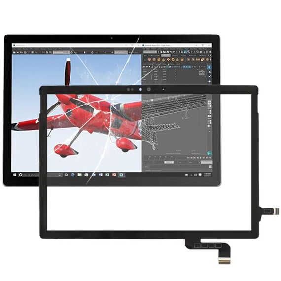 Per Microsoft Surface Book 1 13,5 pollici Touch Panel con adesivo OCA otticamente trasparente