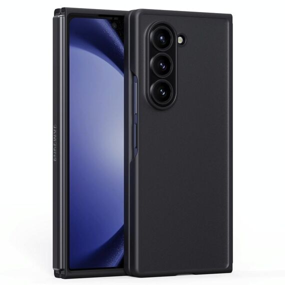 Per Samsung Galaxy Z Fold6 Custodia per telefono Frosted (Nero)