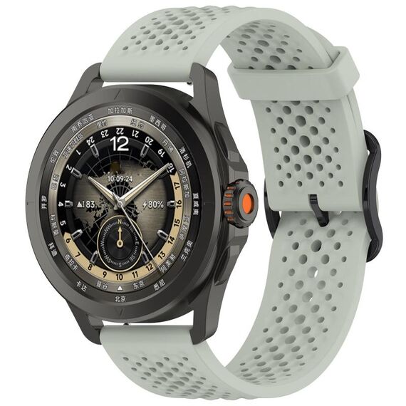 Per Xiaomi Watch S4 Sport Liquid Pure Color Silicone Watch Band (verde salice)