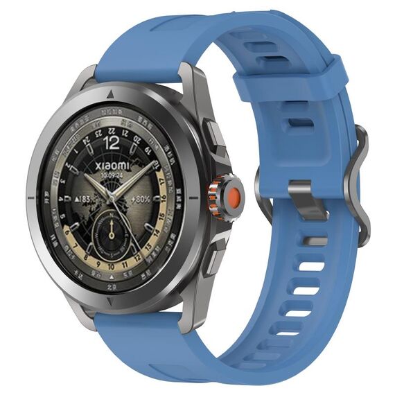 Per Xiaomi Watch S4 Sport Groove Style cinturino in silicone (blu)