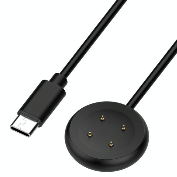 Per Google Pixel Watch 3 41/45mm USB-C/Type-C Interfaccia Smart Watch Cavo di Ricarica, Lunghezza: 1m (Nero)