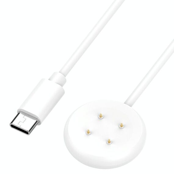 Per Google Pixel Watch 3 41/45mm USB-C/Type-C Interfaccia Smart Watch Cavo di Ricarica, Lunghezza: 1m (Bianco)