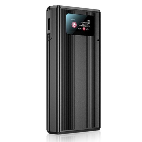 ZD42B Registratore vocale con riduzione intelligente del rumore e controllo magnetico del suono, memoria: 16 GB (nero)