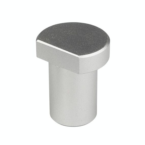 Morsetto da tavolo a tassello, blocchi di limitazione del tavolo da falegnameria a sgancio rapido, stile: lega di alluminio argentata da 20 mm