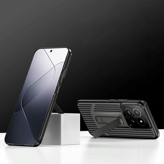 Per Xiaomi 14 Custodia per telefono con supporto di raffreddamento straordinario (nero)
