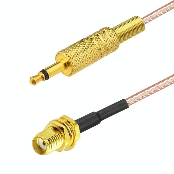Cavo RF coassiale a bassa perdita RG316 da 50 cm SMA femmina a 3,5 mm maschio 50 ohm