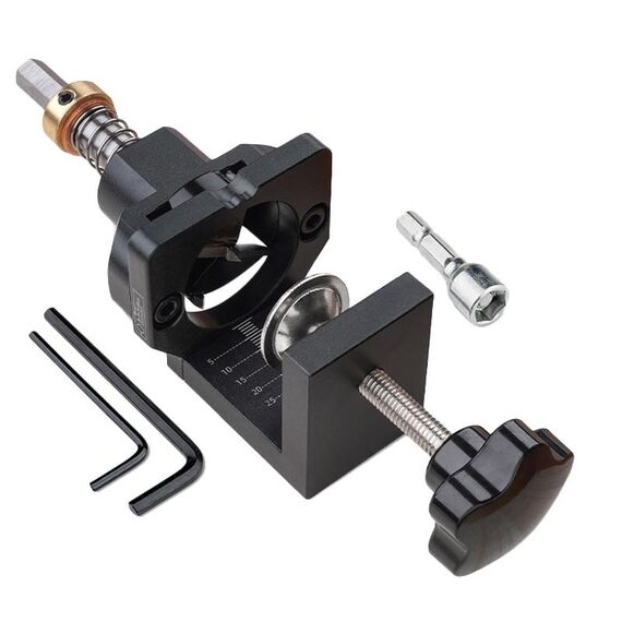 MG0-000-0016 35mm Localizzatore di apertura fori Cerniera porta armadio Punte per fori Strumento per lavorazione del legno