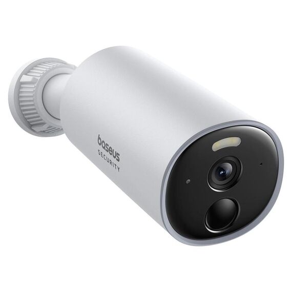 Baseus Security B1 2K Telecamera di sicurezza esterna (bianca)