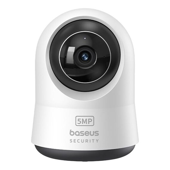 Baseus Security P1 Pro 5MP Telecamera di sicurezza WiFi intelligente per interni senza adattatore (bianca)
