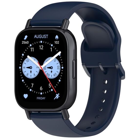 Per Redmi Watch 5 Active Color Buckle cinturino in silicone color puro (blu inchiostro)