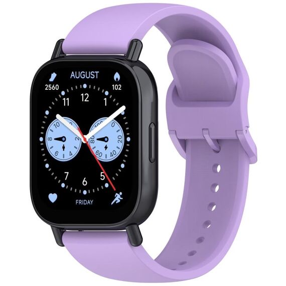 Per Redmi Watch 5 Active Color Buckle cinturino in silicone color puro (viola)