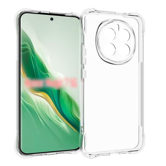 Per Honor Magic7 5G Custodia per telefono in TPU antiurto antiscivolo e spessa (trasparente)