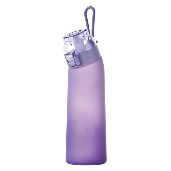 Borraccia sportiva da 700 ml Tritan Borraccia portatile a prova di perdite Tazza per bere senza BPA con cannuccia (viola)
