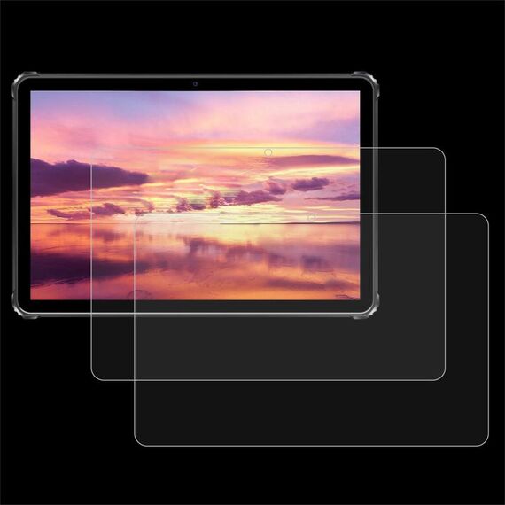 Per Oukitel RT9 10.1 2 pezzi 9H 0.3mm Pellicola in vetro temperato antideflagrante
