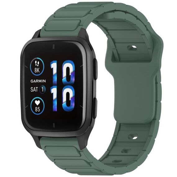 Per cinturino in silicone a forma di I da 20 mm Garmin (verde)