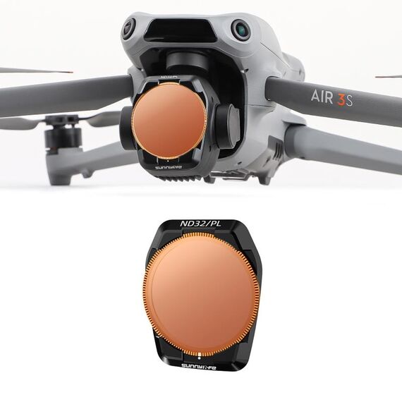 Per filtro obiettivo fotocamera DJI Air 3S Sunnylife, filtro: ND32PL