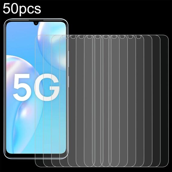 Per Wiko Hi Enjoy 70 50 pezzi 0,26 mm 9H 2,5D Pellicola in vetro temperato