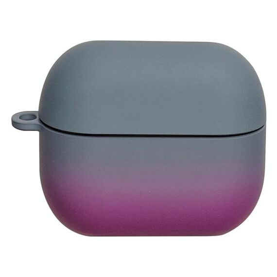 Per Samsung Galaxy Buds3 / 3 Pro PC Gradient Frosted Custodia protettiva per auricolari (grigio sfumato)