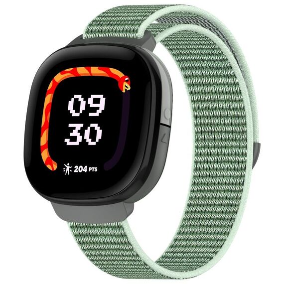 Per Fitbit Ace LTE cinturino in nylon Loop Watch (blu oceano)