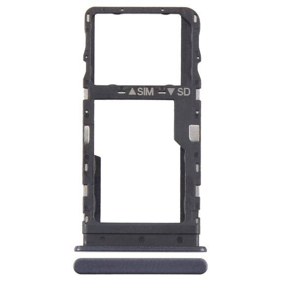 For TCL NxtPaper 11 Original SIM Card Tray + Micro SD Card Tray (Grey)