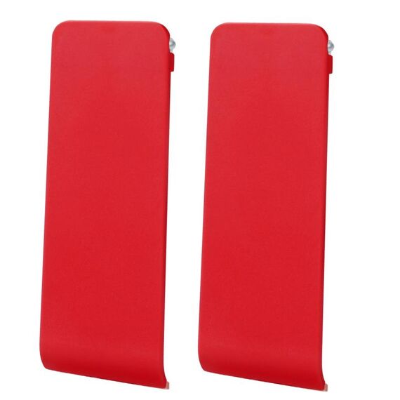 Per Nintendo Switch Console 2 pezzi di ricambio cavalletto posteriore guscio supporto (rosso)
