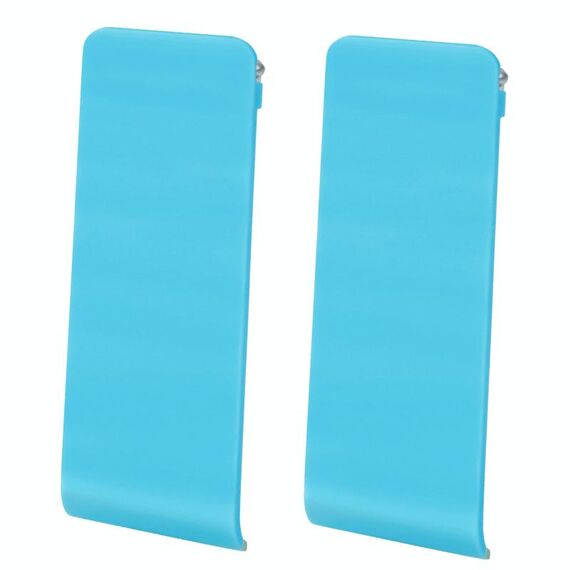 Per Nintendo Switch Console 2 pezzi di ricambio cavalletto posteriore guscio supporto (blu)