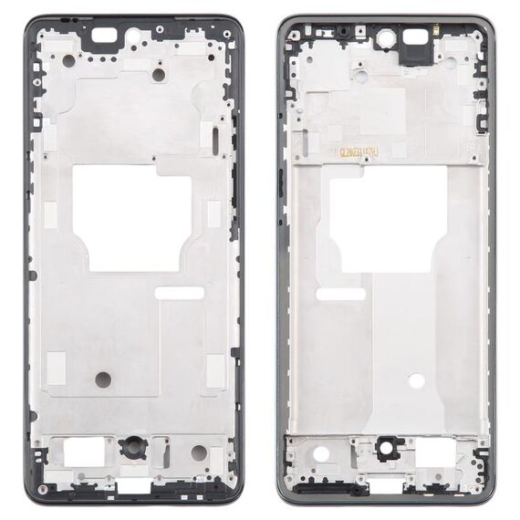 Per Motorola Edge 40 Neo Originale Front Housing LCD Frame Bezel Plate (Nero)