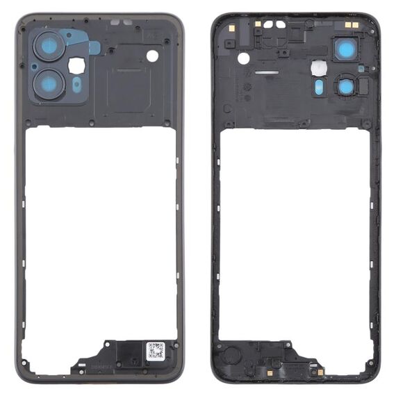 Per Motorola Moto G13 Cornice centrale originale (nero)
