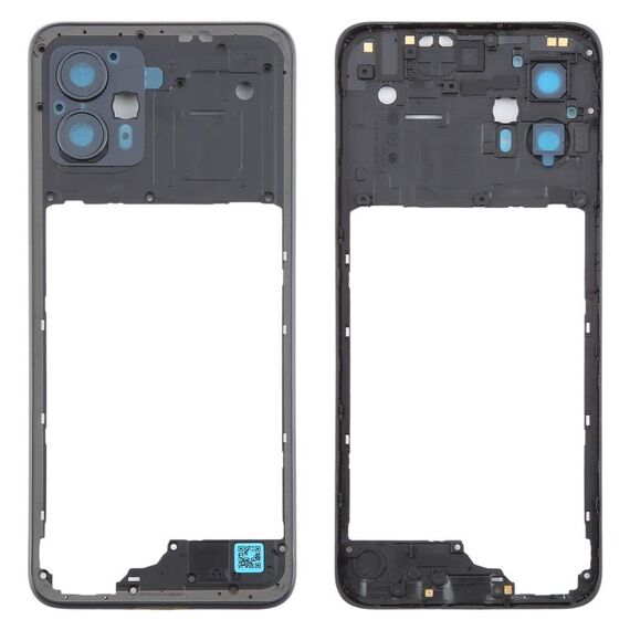 Per Motorola Moto G23 Cornice centrale originale (nero)