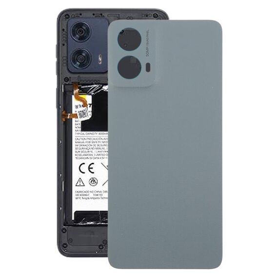 Per Motorola Moto G 2024 Cover posteriore batteria originale (nero)