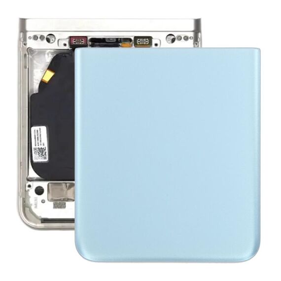 Per Motorola Razr 40 Ultra Cover posteriore batteria originale (azzurro chiaro)
