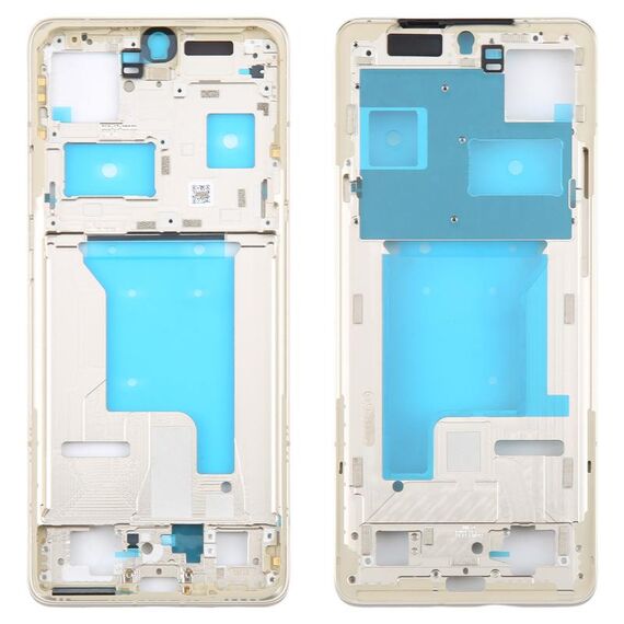 Per Motorola Moto X50 Ultra Originale Front Housing LCD Frame Bezel Plate (Oro)
