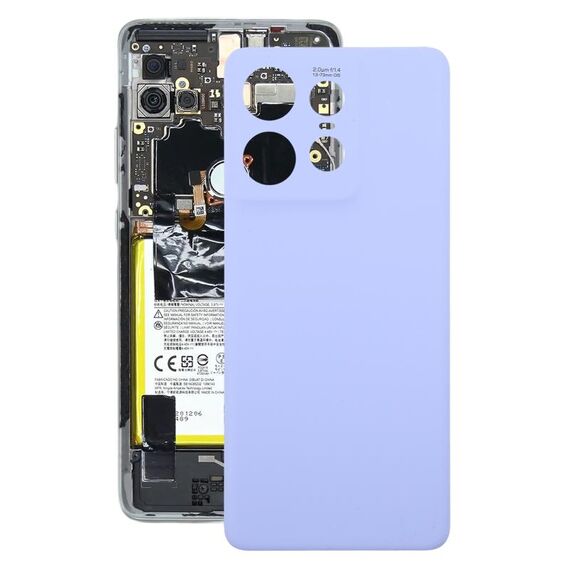 Cover posteriore batteria originale di ricambio per Motorola Edge 50 Pro blu SPS8440LL