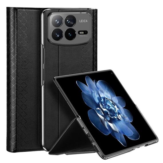 Per Xiaomi Mix Fold 4 DUX DUCIS Bril Series PU + TPU Custodia per telefono (nero)