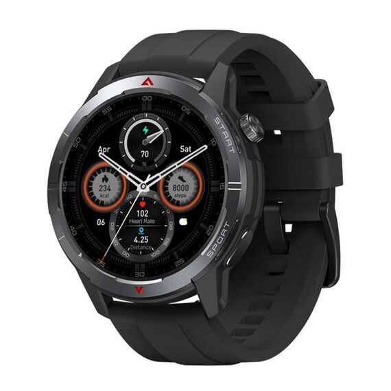 Zeblaze Stratos 3 Ultra 1.43 pollici Schermo Robusto Sportivo da Esterno GPS Smart Watch (Nero Spaziale)