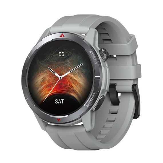 Zeblaze Stratos 3 Ultra 1.43 pollici Schermo Robusto Sportivo da Esterno GPS Smart Watch (Bianco Luna)