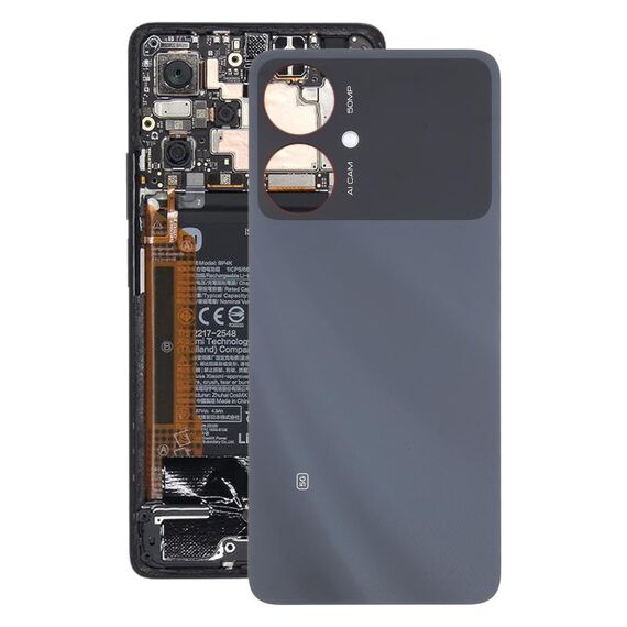 Per Xiaomi Redmi 13R Cover posteriore batteria originale (nero)