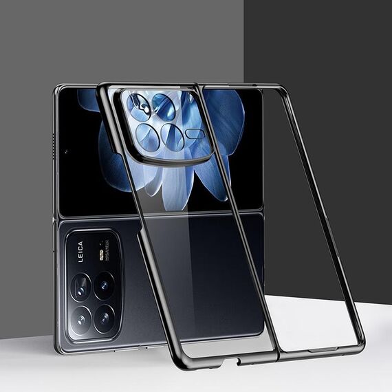 Per Xiaomi Mix Fold 4 6D Custodia antiurto per PC galvanica per telefono (nero)