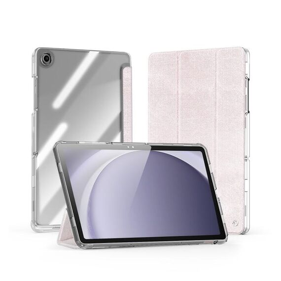 Per Samsung Galaxy Tab A9+ DUX DUCIS Unid Series PU+TPU Smart Tablet Case (Rosa)