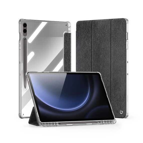 Per Samsung Galaxy Tab S10+ DUX DUCIS Unid Series PU+TPU Smart Tablet Case (Nero)
